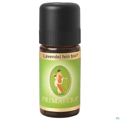 Sie sehen eine Packung Aetherische Oele Primavera Lavendel Fein Bio 10ml, Produktbild: 03 Aetherische Oele Primavera Lavendel Fein Bio 10ml, A-Nr.: 2108227 - 03