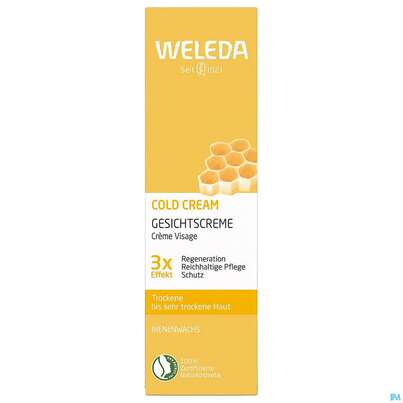 Sie sehen eine Packung Weleda Cold Cream Gesichtscreme 30ml, Produktbild: 05 Weleda Cold Cream Gesichtscreme 30ml, A-Nr.: 1605633 - 05