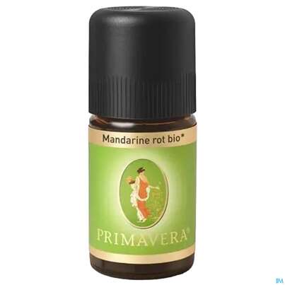 Sie sehen eine Packung Aetherische Oele Primavera Mandarine Rot Bio 5ml, Produktbild: 02 Aetherische Oele Primavera Mandarine Rot Bio 5ml, A-Nr.: 2305206 - 02