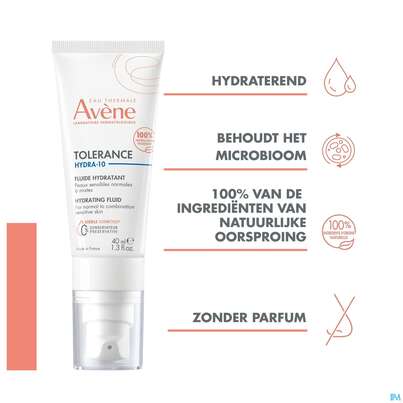 Avene Tolerance/hydra-10 Fluid 40ml, A-Nr.: 5675659 - 18