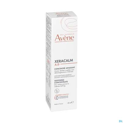 Sie sehen eine Packung Avene Xeracalm/a.d Beruhigendes Konzentrat 40ml, Produktbild: 04 Avene Xeracalm/a.d Beruhigendes Konzentrat 40ml, A-Nr.: 5961388 - 04