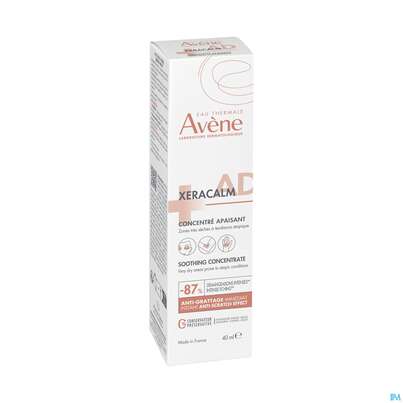 Sie sehen eine Packung Avene Xeracalm/a.d Beruhigendes Konzentrat 40ml, Produktbild: 05 Avene Xeracalm/a.d Beruhigendes Konzentrat 40ml, A-Nr.: 5961388 - 05