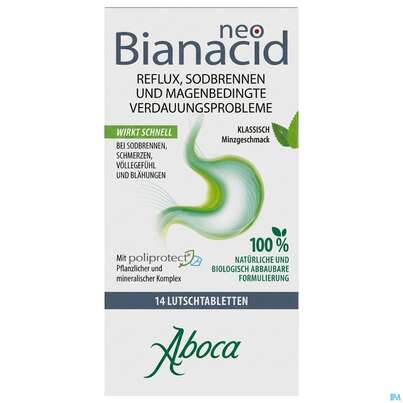 Aboca Neobianacid Tabl Minze Ab 6 Jahren 14st, A-Nr.: 5571931 - 03