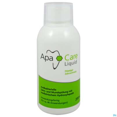 Sie sehen eine Packung Apacare Liquid Zahn- U.mundbalsam 200ml, Produktbild: 01 Apacare Liquid Zahn- U.mundbalsam 200ml, A-Nr.: 3820991 - 01