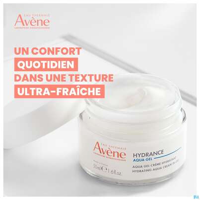Sie sehen eine Packung Avene Hydrance Aqua Gel 50ml, Produktbild: 08 Avene Hydrance Aqua Gel 50ml, A-Nr.: 5179021 - 08