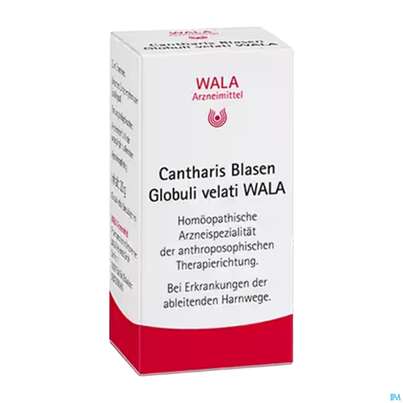 Sie sehen eine Packung Cantharis Blasen Wala Globuli Velati 20g, Produktbild: 02 Cantharis Blasen Wala Globuli Velati 20g, A-Nr.: 2053259 - 02