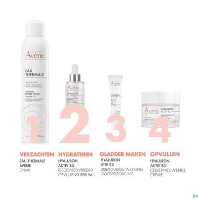 Sie sehen eine Packung Avene Hyaluron Activ B3 Serum 30ml, Produktbild: 15 Avene Hyaluron Activ B3 Serum 30ml, A-Nr.: 5693249 - 15