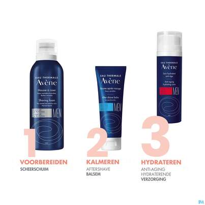 Sie sehen eine Packung Avene Men Anti-aging Feuchtigkeitspflege 50ml, Produktbild: 08 Avene Men Anti-aging Feuchtigkeitspflege 50ml, A-Nr.: 4341488 - 08