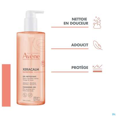 Avene Xeracalm Nutrition Duschgel 500ml, A-Nr.: 5745176 - 09