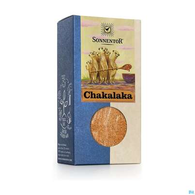 Sie sehen eine Packung Sonnentor Gewuerzmischung/bio Chakalaka 01215 65g, Produktbild: 02 Sonnentor Gewuerzmischung/bio Chakalaka 01215 65g, A-Nr.: 5743705 - 02