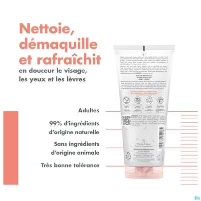 Sie sehen eine Packung Avene Basispflege Mizellengel 200ml, Produktbild: 06 Avene Basispflege Mizellengel 200ml, A-Nr.: 5724286 - 06