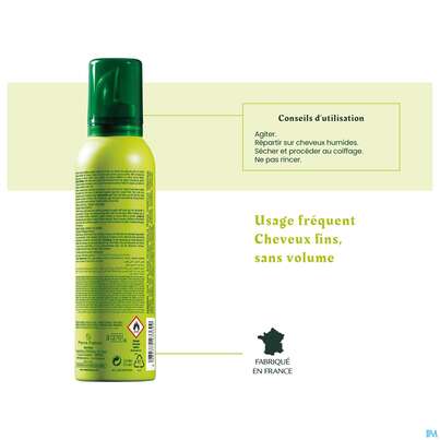 Sie sehen eine Packung Furterer Volumen Pflege Leave-in Schaum 200ml, Produktbild: 05 Furterer Volumen Pflege Leave-in Schaum 200ml, A-Nr.: 5439953 - 05