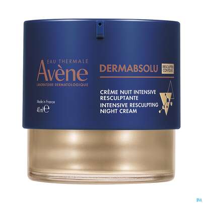 Sie sehen eine Packung Avene Dermabsolu Nachtcreme 40ml, Produktbild: 01 Avene Dermabsolu Nachtcreme 40ml, A-Nr.: 5899146 - 01
