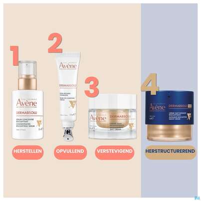 Sie sehen eine Packung Avene Dermabsolu Nachtcreme 40ml, Produktbild: 14 Avene Dermabsolu Nachtcreme 40ml, A-Nr.: 5899146 - 14