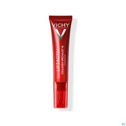 Sie sehen eine Packung Vichy Liftactv Collagen/specialist Augenpflege 15ml, Produktbild: 24 Vichy Liftactv Collagen/specialist Augenpflege 15ml, A-Nr.: 5720673 - 24