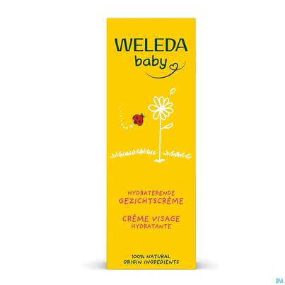 Sie sehen eine Packung Weleda Calendula Gesichtscreme 50ml, Produktbild: 04 Weleda Calendula Gesichtscreme 50ml, A-Nr.: 3015031 - 04