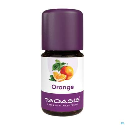 Sie sehen eine Packung Aetherische Oele Taoasis Bio Orange 5ml, Produktbild: 02 Aetherische Oele Taoasis Bio Orange 5ml, A-Nr.: 5384554 - 02