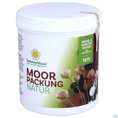 Sie sehen eine Packung Moorprodukte Sonnenmoor Moor-packung Natur 600g, Produktbild: 01 Moorprodukte Sonnenmoor Moor-packung Natur 600g, A-Nr.: 3395111 - 01