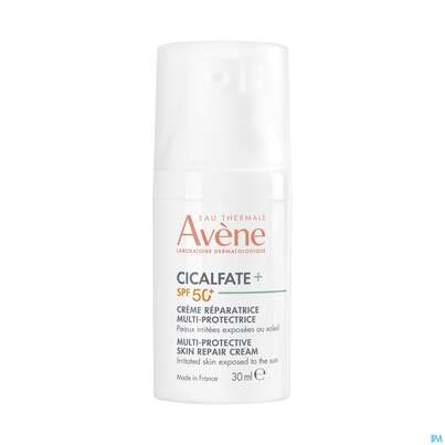 Sie sehen eine Packung Avene Cicalfate+ Multi Protect Repair Creme 50+ 30ml, Produktbild: 02 Avene Cicalfate+ Multi Protect Repair Creme 50+ 30ml, A-Nr.: 5862309 - 02