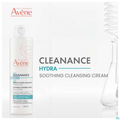Sie sehen eine Packung Avene Cleanance Hydra/reinigungscreme Neu 200ml, Produktbild: 11 Avene Cleanance Hydra/reinigungscreme Neu 200ml, A-Nr.: 5862048 - 11