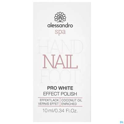 Alessandro Nagellack Pro White Lack 10ml, A-Nr.: 5178122 - 02