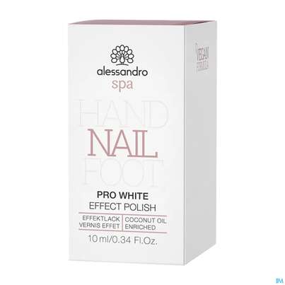 Alessandro Nagellack Pro White Lack 10ml, A-Nr.: 5178122 - 04