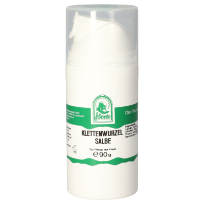 Sie sehen eine Packung KLETTENWURZEL SALBE 90 G, Produktbild: 01 KLETTENWURZEL SALBE 90 G, A-Nr.: 5659471 - 01