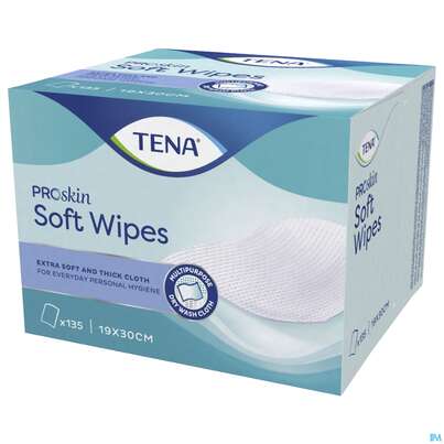 Sie sehen eine Packung Tena Softwipe 19x30cm 135st, Produktbild: 05 Tena Softwipe 19x30cm 135st, A-Nr.: 2303704 - 05