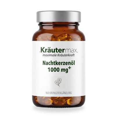 Sie sehen eine Packung Nachtkerzenöl Kapseln 90 Stück, Produktbild: 01 Nachtkerzenöl Kapseln 90 Stück, A-Nr.: 5746448 - 01