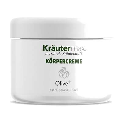 Sie sehen eine Packung Oliven Öl Creme Körper 200 ml, Produktbild: 01 Oliven Öl Creme Körper 200 ml, A-Nr.: 6001590 - 01