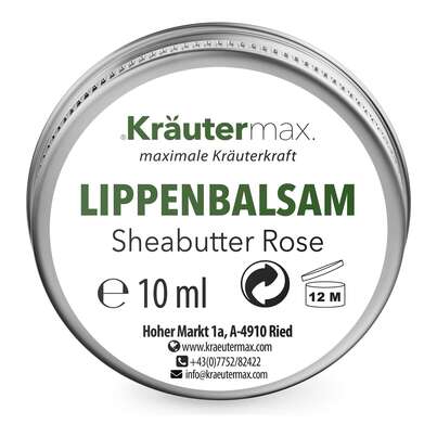 Rose Sheabutter Lippenbalsam 10 ml, A-Nr.: 4938737 - 01