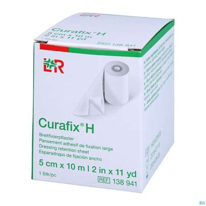 Curafix H Fixierpflaster 10mx 5cm 1st, A-Nr.: 1243472 - 02