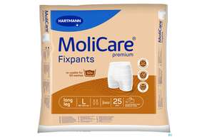 Inkontinenz Molicare Fixpants/premium Long Leg L Braun 25st, A-Nr.: 3208907 - 01
