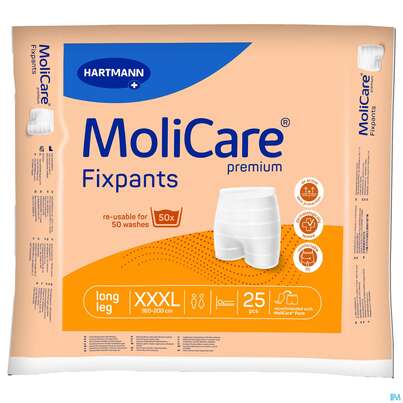 Inkontinenz Molicare Fixpants/premium Long Leg Xxxl Orange 25st, A-Nr.: 4173938 - 02