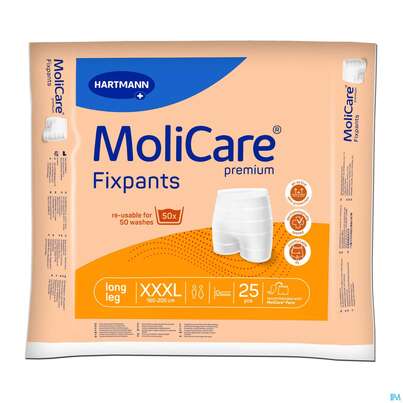 Inkontinenz Molicare Fixpants/premium Long Leg Xxxl Orange 25st, A-Nr.: 4173938 - 05