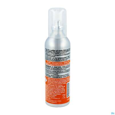 Sie sehen eine Packung Insektenschutz Repellent Spray Lotion F.d.haut Moskito Guard 75ml, Produktbild: 04 Insektenschutz Repellent Spray Lotion F.d.haut Moskito Guard 75ml, A-Nr.: 5896047 - 04