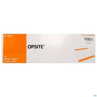 Inzisionsfolien Opsite 30x 28cm 10st, A-Nr.: 0691613 - 01