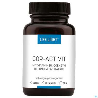 Sie sehen eine Packung Life Light Kapseln Cor Activit 60st, Produktbild: 02 Life Light Kapseln Cor Activit 60st, A-Nr.: 3753556 - 02