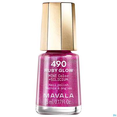 Sie sehen eine Packung Mavala Nagellack Reverie +si 490 Ruby Glow 5ml, Produktbild: 01 Mavala Nagellack Reverie +si 490 Ruby Glow 5ml, A-Nr.: 6006156 - 01