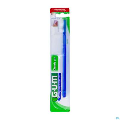 Sie sehen eine Packung Zahnbuersten Gum Classic Soft Schlank 311 1st, Produktbild: 01 Zahnbuersten Gum Classic Soft Schlank 311 1st, A-Nr.: 3115502 - 01
