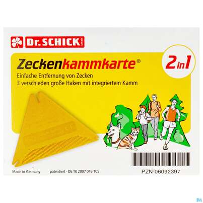Zecken Kammkarte Dps 1st, A-Nr.: 5960035 - 01