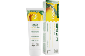 Nordics Bio Zahnpasta Whitening Super White Zitrone &amp;amp; Minze, A-Nr.: 5332221 - 01