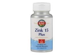 Supplementa Zink 15 Plus Tabletten, A-Nr.: 5396497 - 01