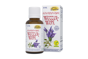 Sie sehen eine Packung Espara Wetter-Wohl Alchemistische Essenz 30ml, Produktbild: 01 Espara Wetter-Wohl Alchemistische Essenz 30ml, A-Nr.: 4040189 - 01