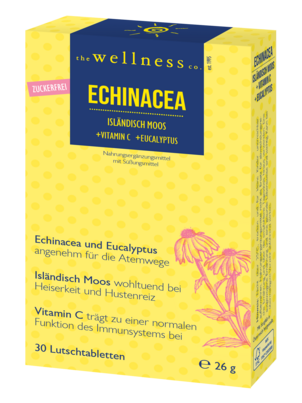 Wellness ECHINACEA + ISLÄNDISCH MOOS + VITAMIN C + EUCALYPTUS, A-Nr.: 4597006 - 01