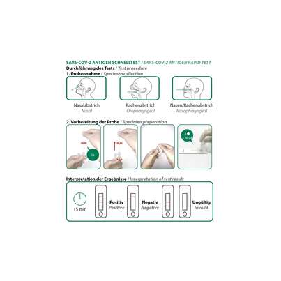 Wellion SARS-CoV-2 Antigen Schnelltest, 25 Stück, A-Nr.: 5414462 - 03