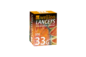 Wellion 33G Lanzetten, 100 Stk., A-Nr.: 3387502 - 01