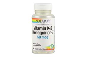 Supplementa Vitamin K2 Menaquinon-7 50 mcg Kapseln, A-Nr.: 5598060 - 01