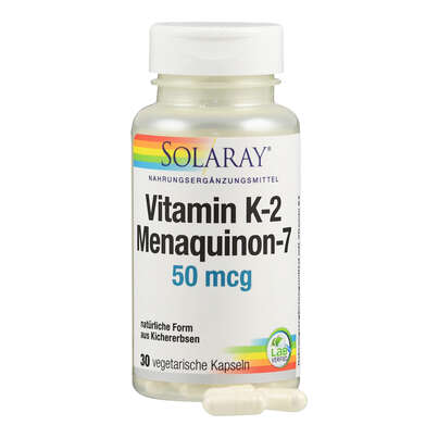 Supplementa Vitamin K2 Menaquinon-7 50 mcg Kapseln, A-Nr.: 5598060 - 04