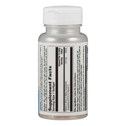 Supplementa Vitamin E 200 I.E. Weichkapseln, A-Nr.: 5396089 - 02